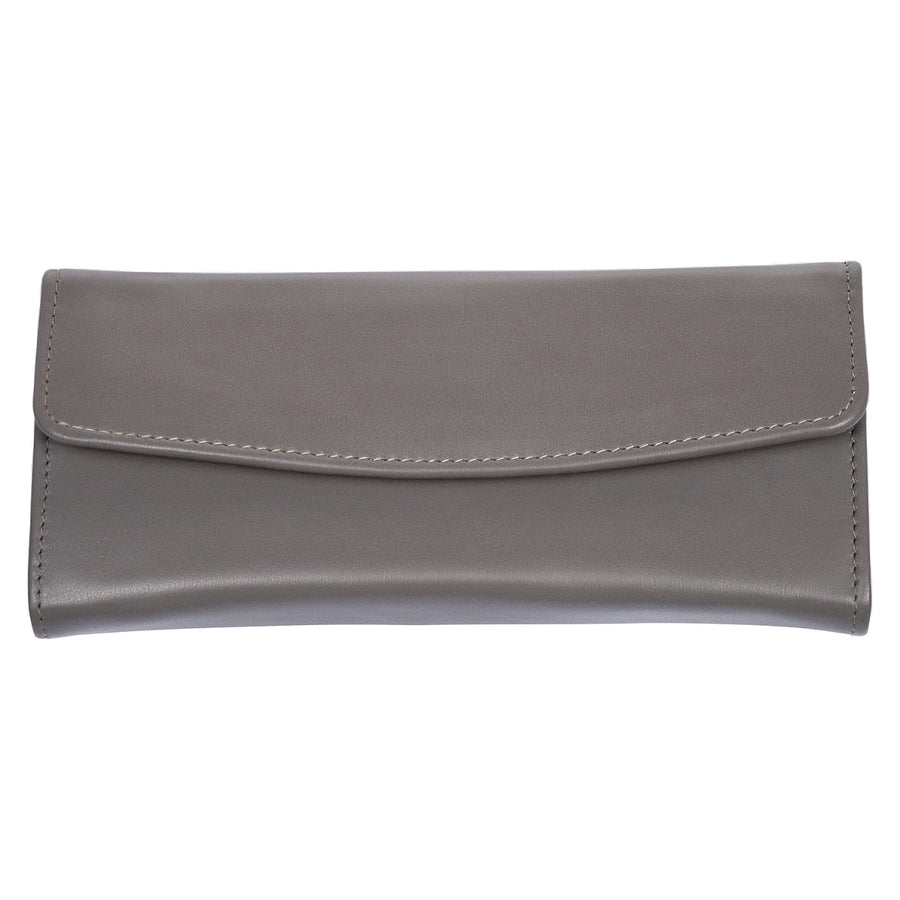 Jewelry roll fleur venice / grey (leather)