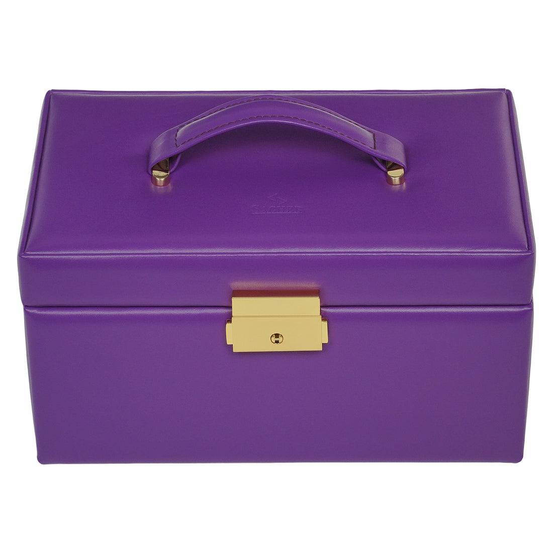 Caixa para jóias Emma colisimo / violeta (pele de vaca)