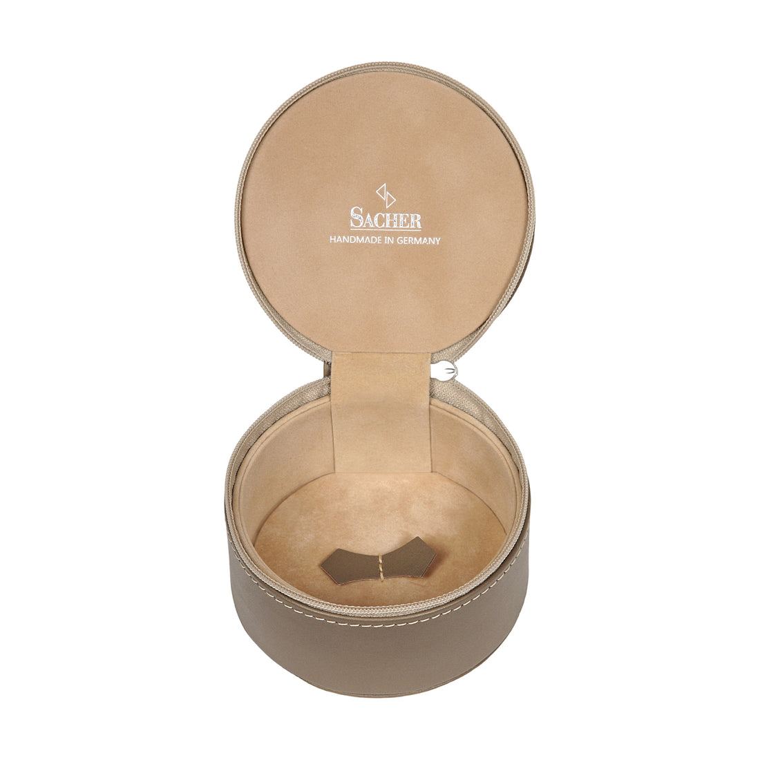 Jewelry box Betsy nature / taupe (leather)