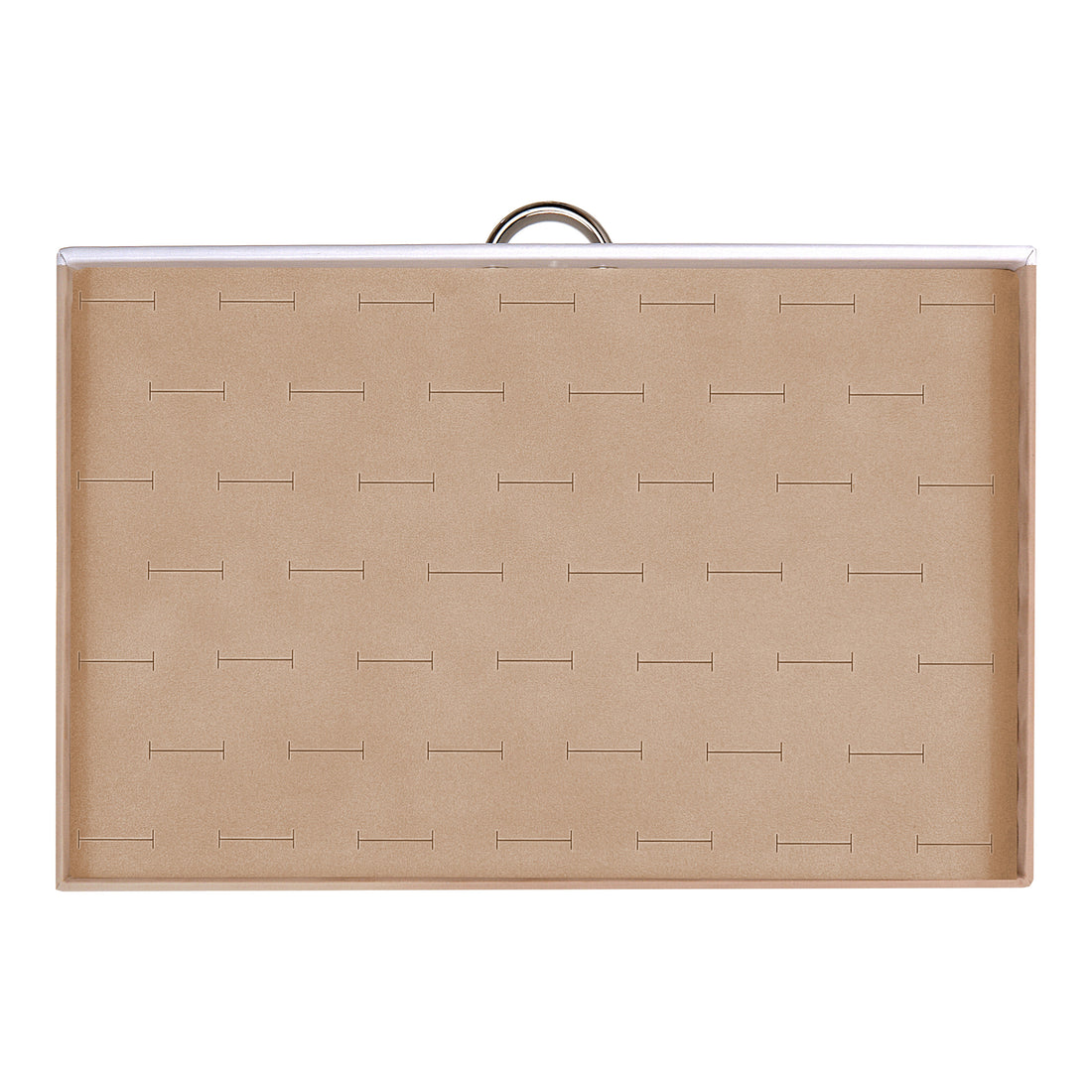 Jewelry case for rings Victoria vario / white (leather)