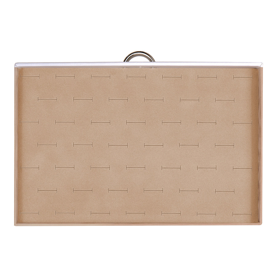 Jewelry case for rings Victoria vario / white (leather)