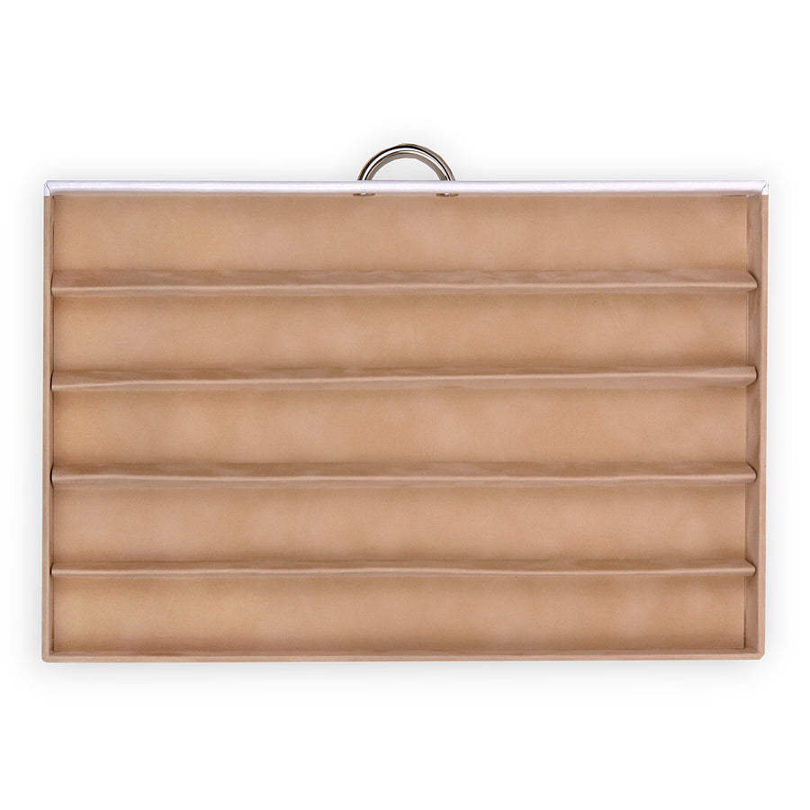 Jewelry case for necklaces Victoria vario / white (leather)