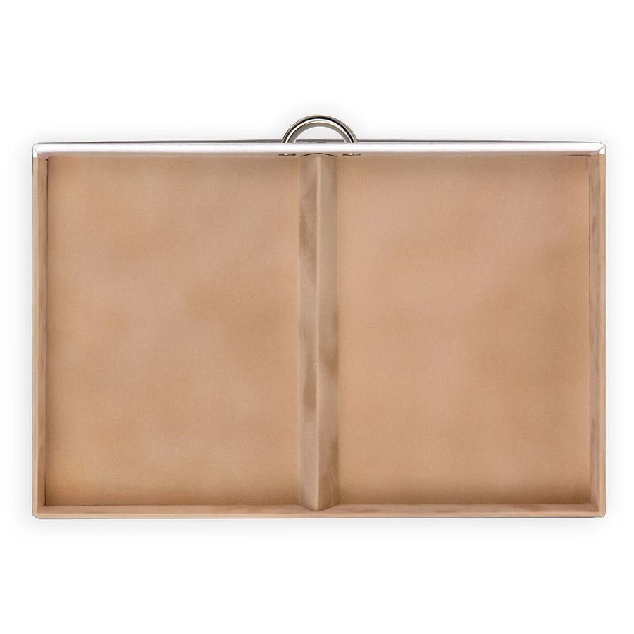Jewelry case for necklaces Victoria vario / white (leather)