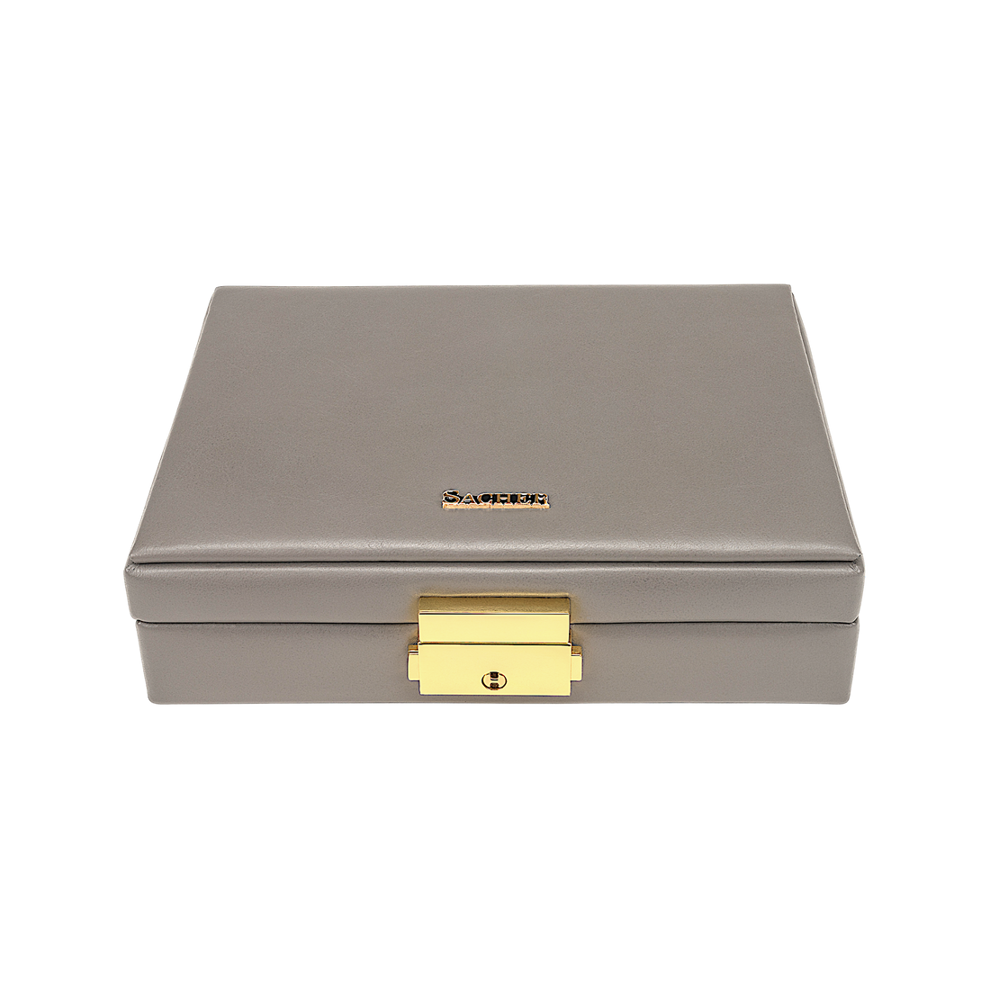 Etui fleur venice / szary (skóra)