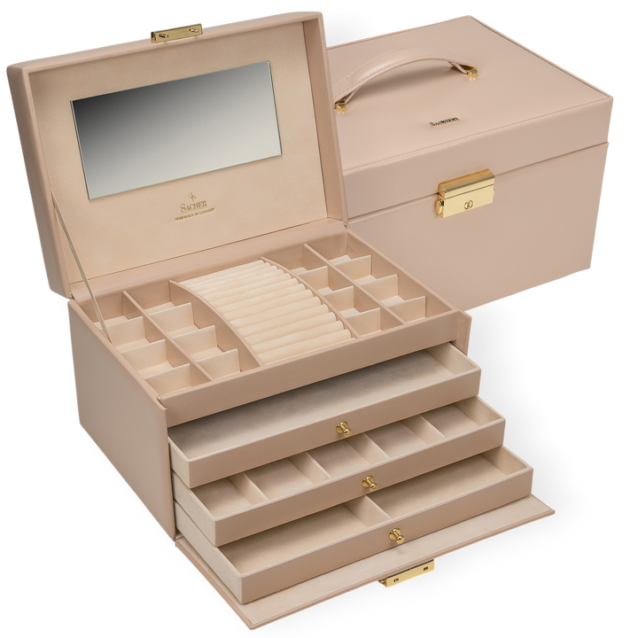 SACHER jewelry box Jasmin pastello / old rosé – SACHER 1846