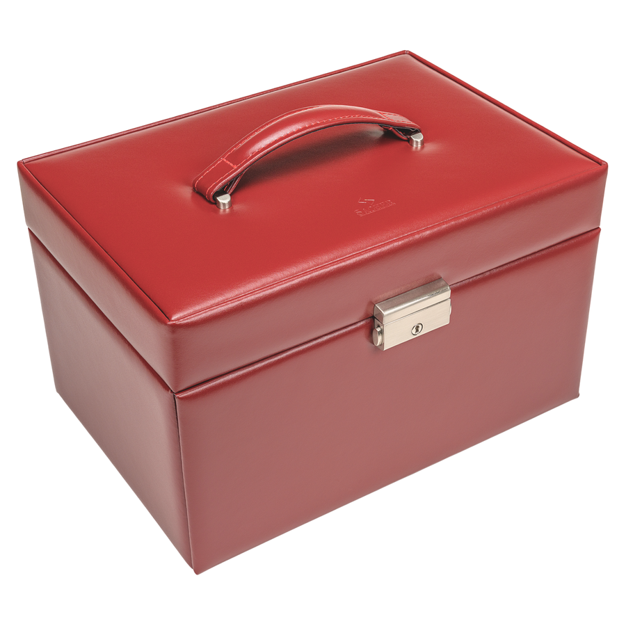 Jewelry box Lena amadora / red (leather)