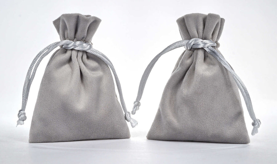 Jewelry bag 10 pieces Accessories / grey