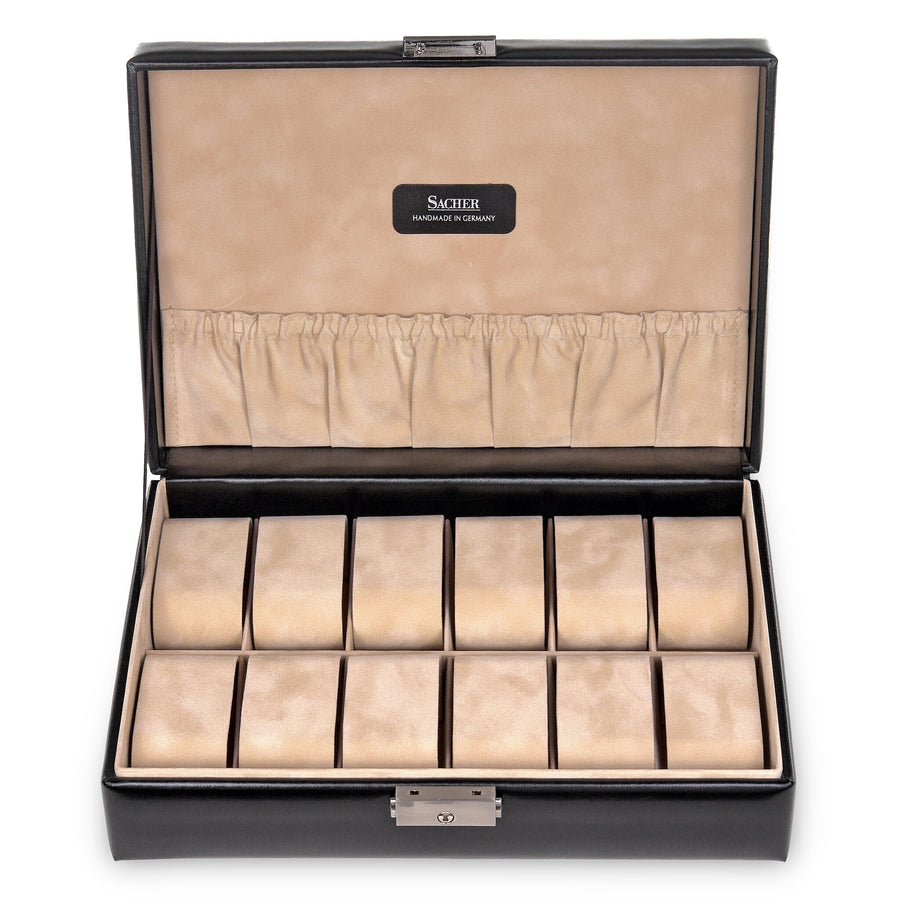 Pouzdro na 12 hodinek new classic / černé