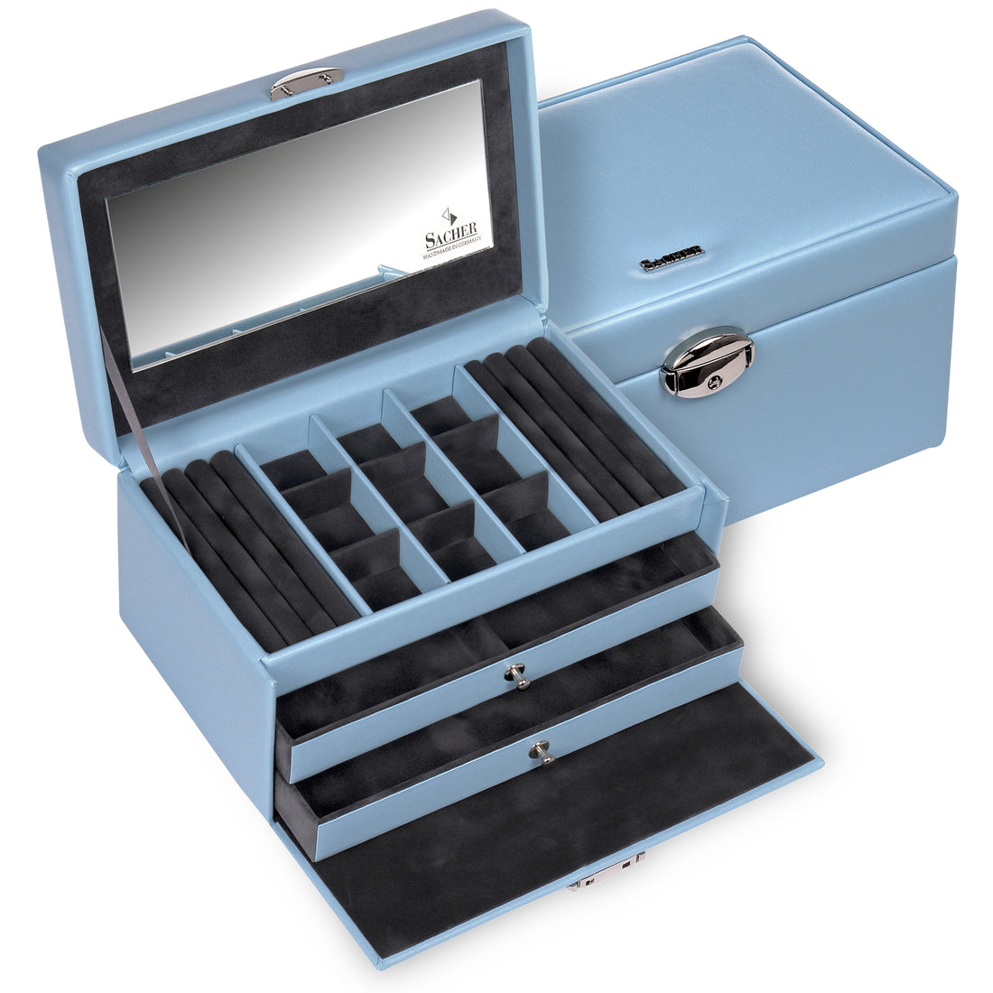 Jewelry box Elly coloranti / light blue