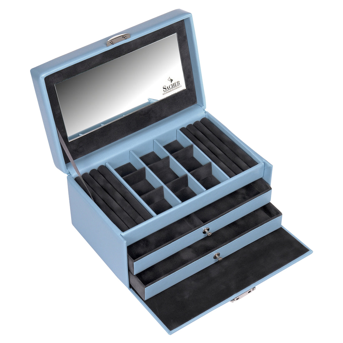 Jewelry box Elly coloranti / light blue