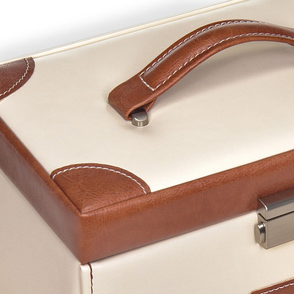 Jewelry box Elly travel / cream