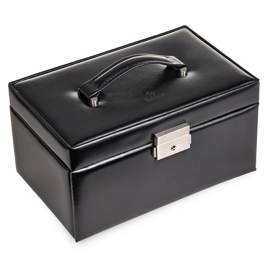 Jewelry box Eva new classic / black (leather)