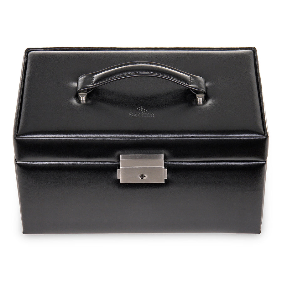 Jewelry box Eva new classic / black (leather)