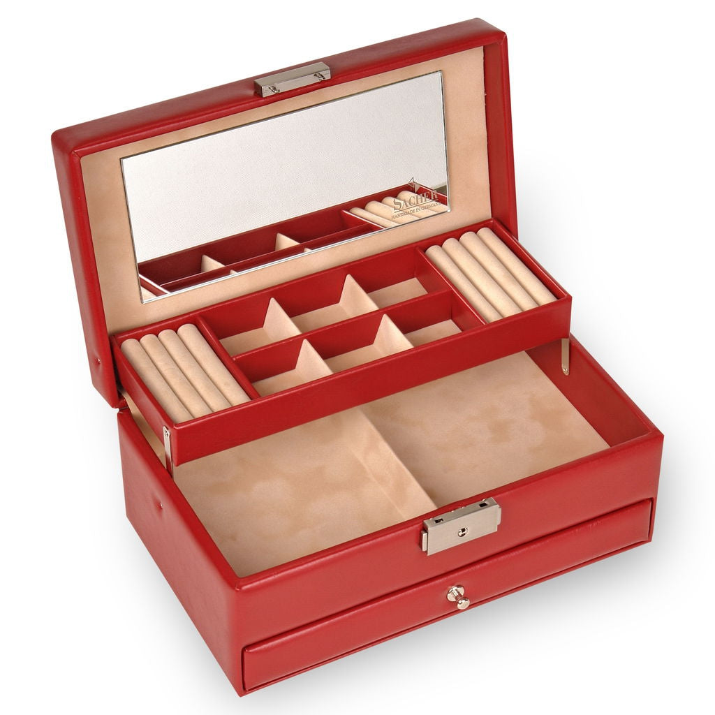 Jewelry box Helen new classic / red