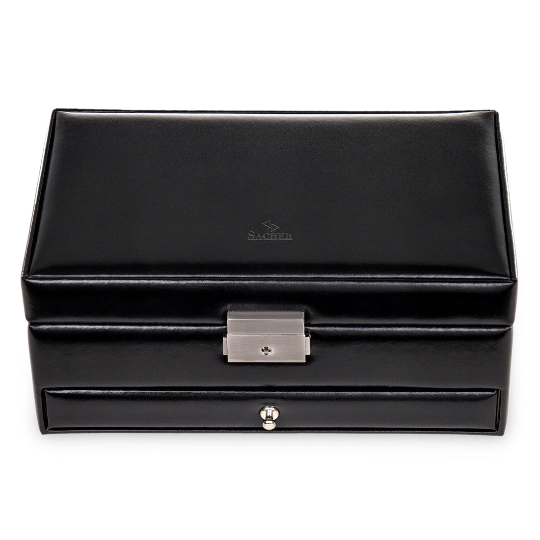 Coffret à bijoux Hanna new classic / noir (cuir)