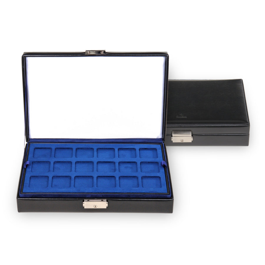 Muntenkoker new classic / zwart (leer)