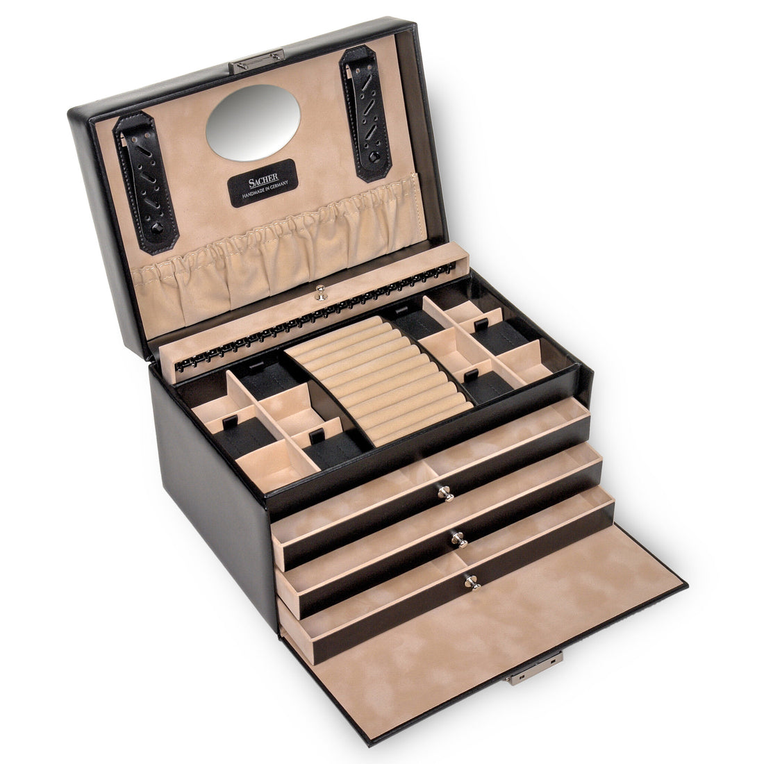 Jewelry box Jasmin new classic / black