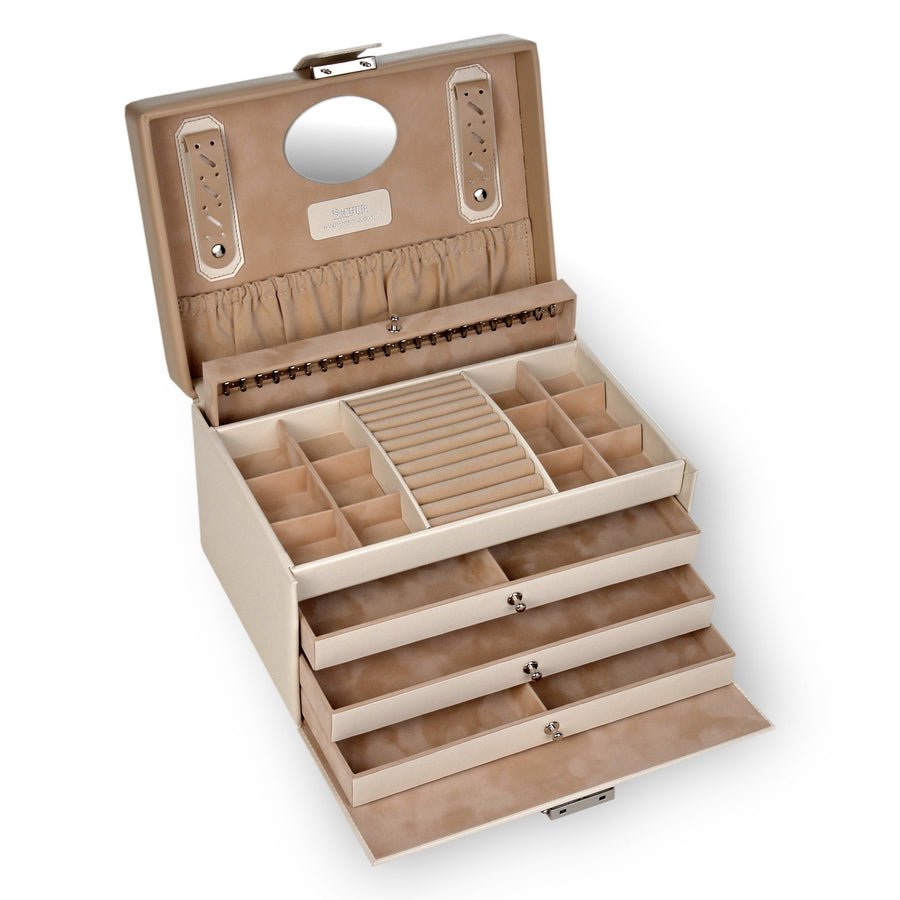 Portagioie Jasmin bel fiore / crema