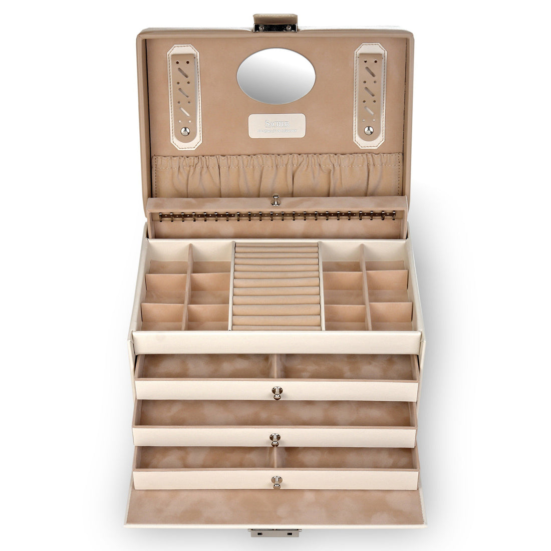 Portagioie Jasmin bel fiore / crema