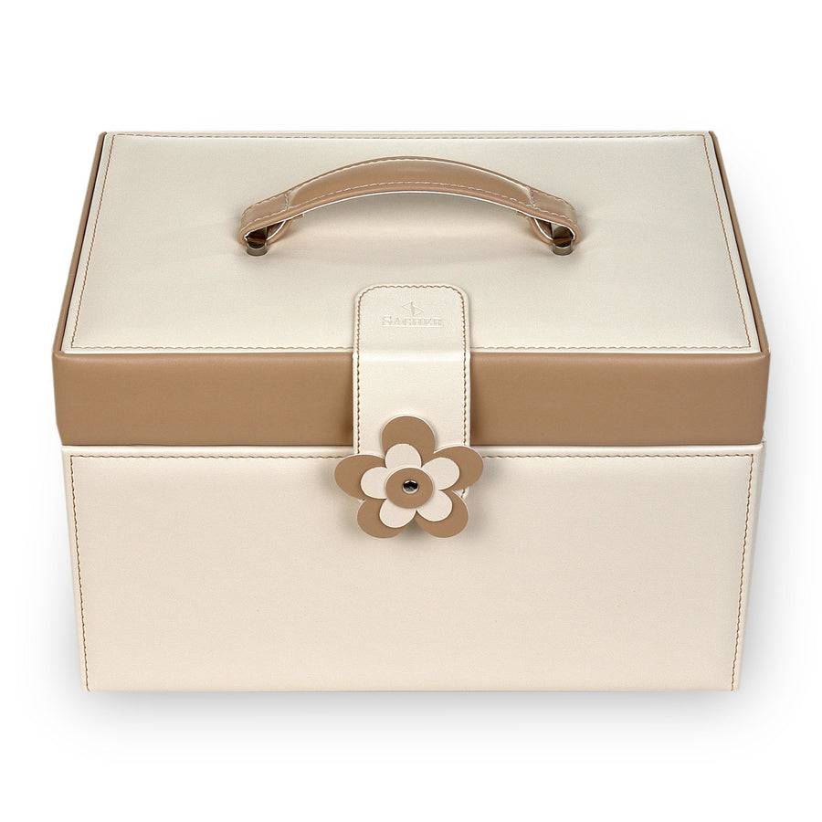 Caja de joyas Jasmin bella fiore / crema