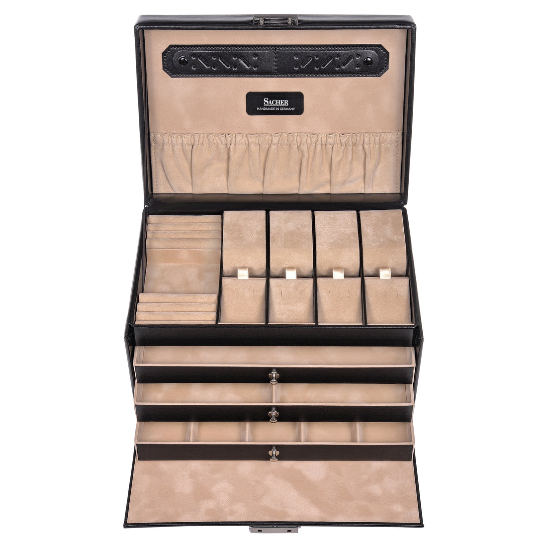 Jewelry box Katja new classic / black (leather)