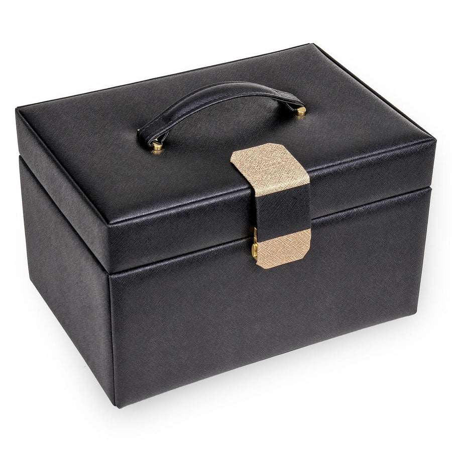 Jewelry box Lena saffiano / black