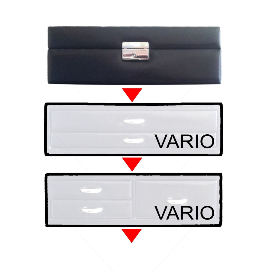 Top module VARIO vario / black (leather)