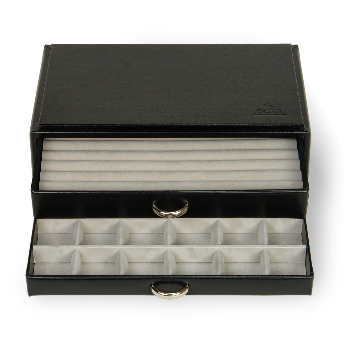 Módulo standard VARIO Anéis vario / preto (pele)