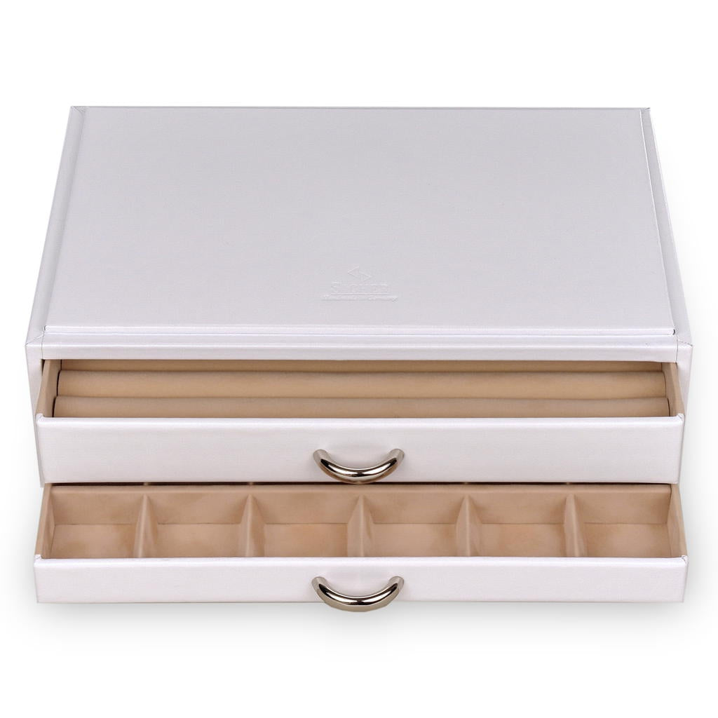 Módulo standard VARIO Anéis vario / branco (pele)