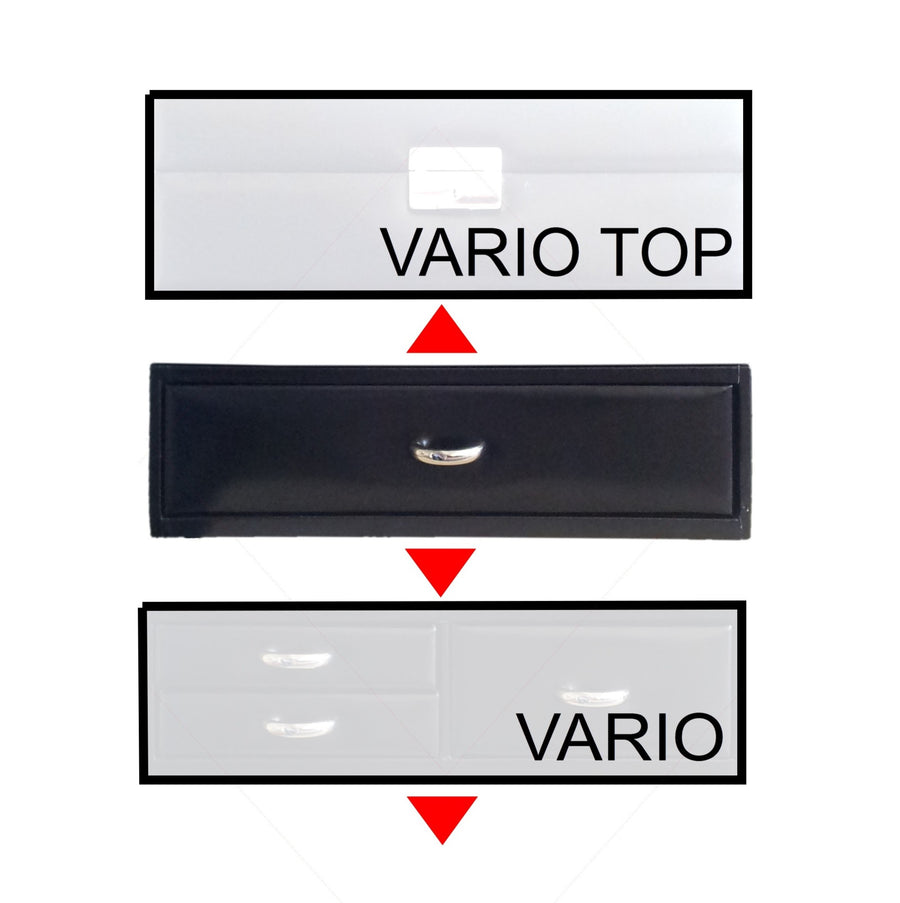 Modulo standard VARIO vario / nero (pelle)