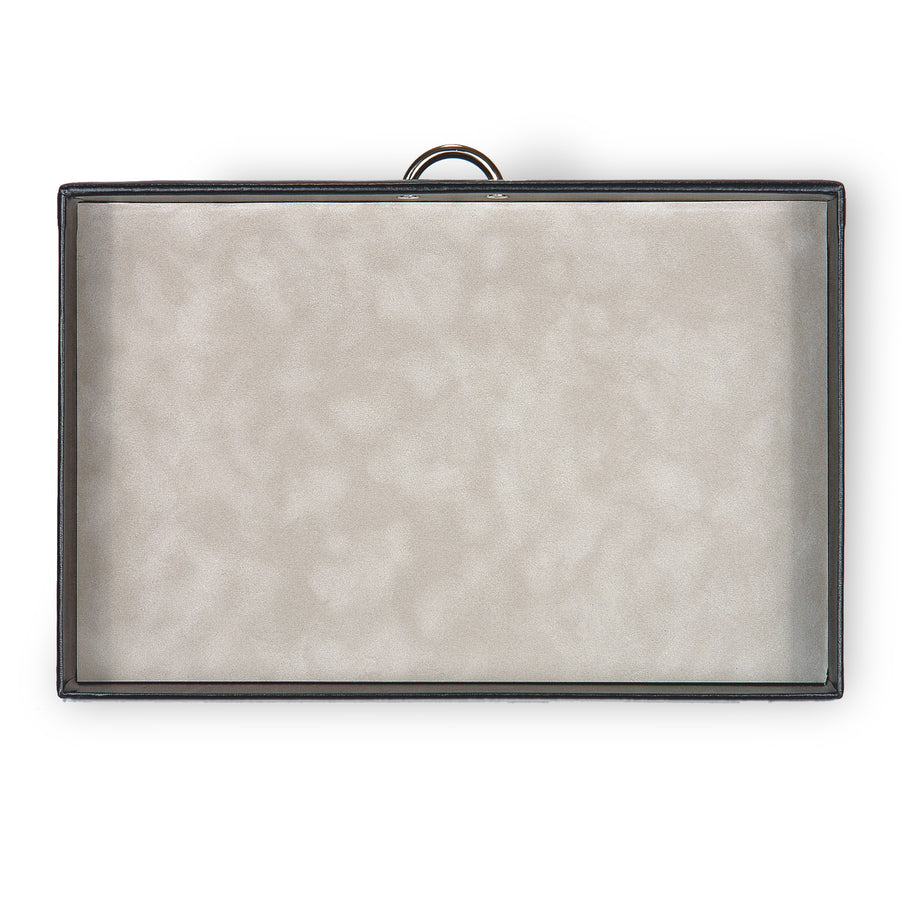 Victoria vario jewelry case / black (leather)