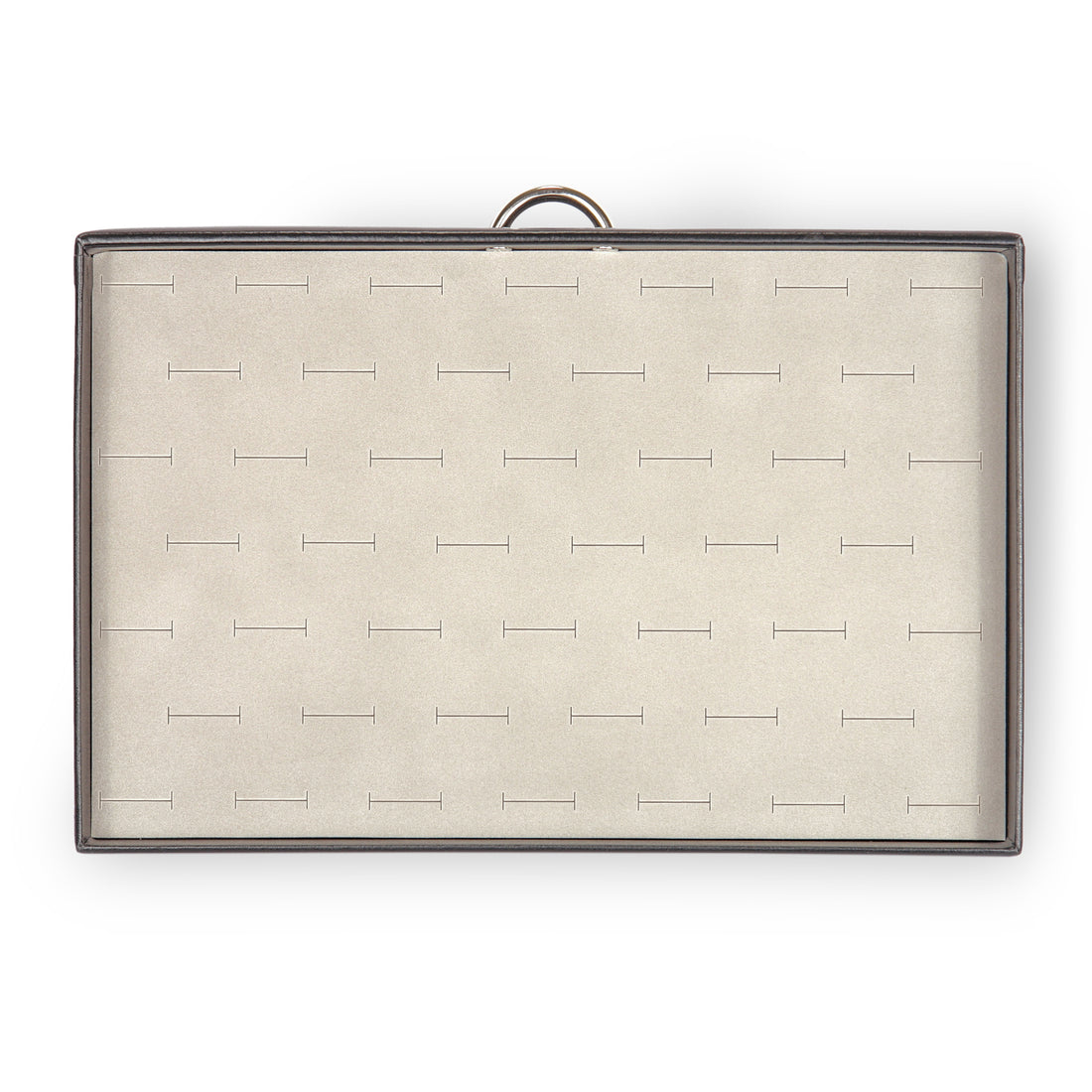 Jewelry case for rings Victoria vario / black (leather)