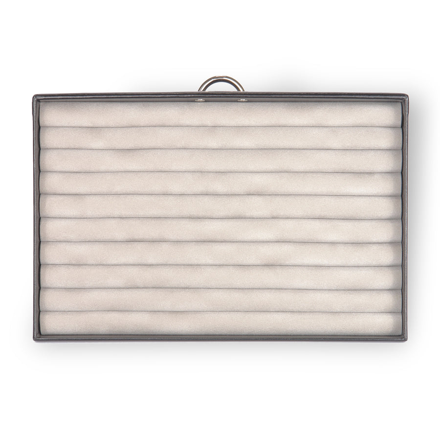 Jewelry case for rings Victoria vario / black (leather)