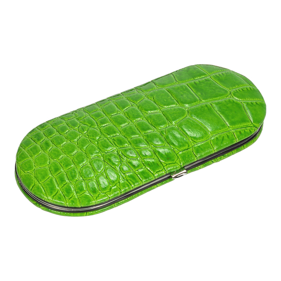 5-delt manicureetui Manicuresæt / æble (læder)